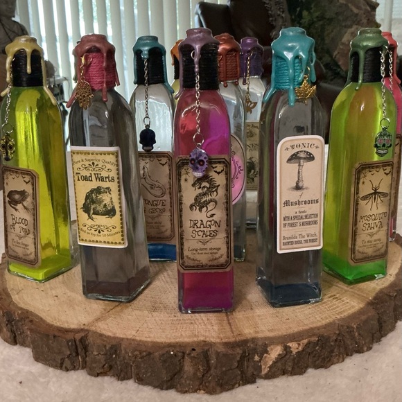Accents | Tall Mixed Potion Bottles | Poshmark